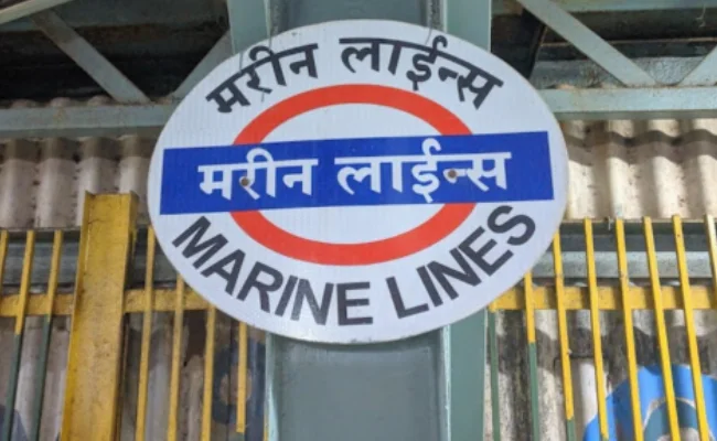 Marine Lines Railway Station
